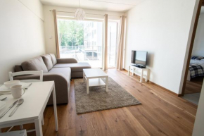 Nordic-style 1BR apartment with tremendous terrace, Tallinn